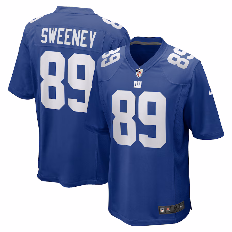 Men's New York Giants Tommy Sweeney Nike Royal Game Jersey - Jersey