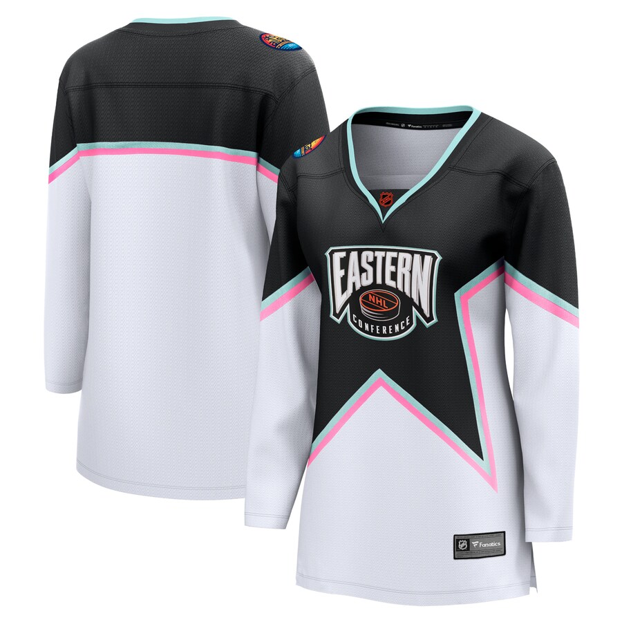 Women's Fanatics Branded Black 2023 NHL All-Star Game Eastern Conference Breakaway Jersey - Jersey