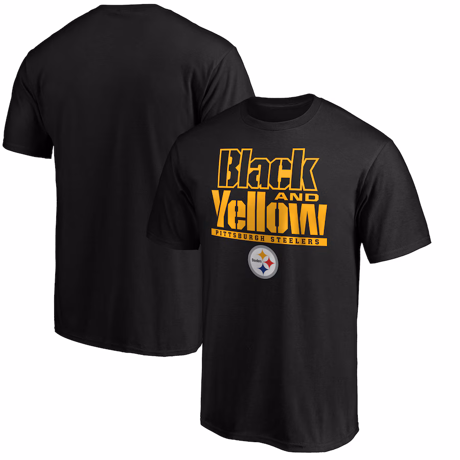 Men's Pittsburgh Steelers Black Hometown Collection T-Shirt - Jersey