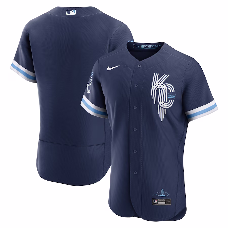 Men's Kansas City Royals Nike Navy City Connect Authentic Jersey - Jersey