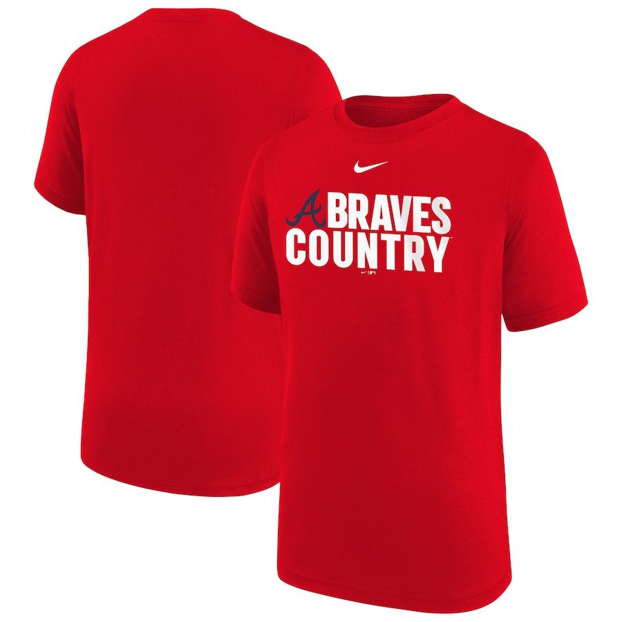 Youth Atlanta Braves Nike Red Local Legend T-Shirt - Jersey