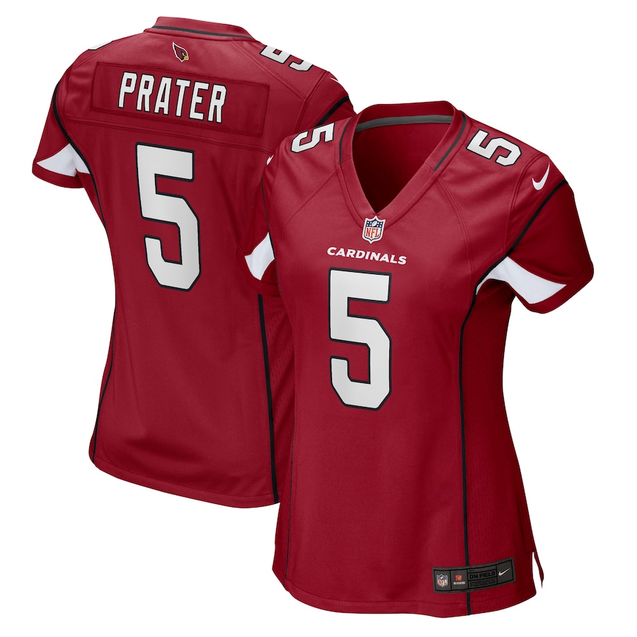 Women's Arizona Cardinals Matt Prater Nike Cardinal Game Jersey - Jersey