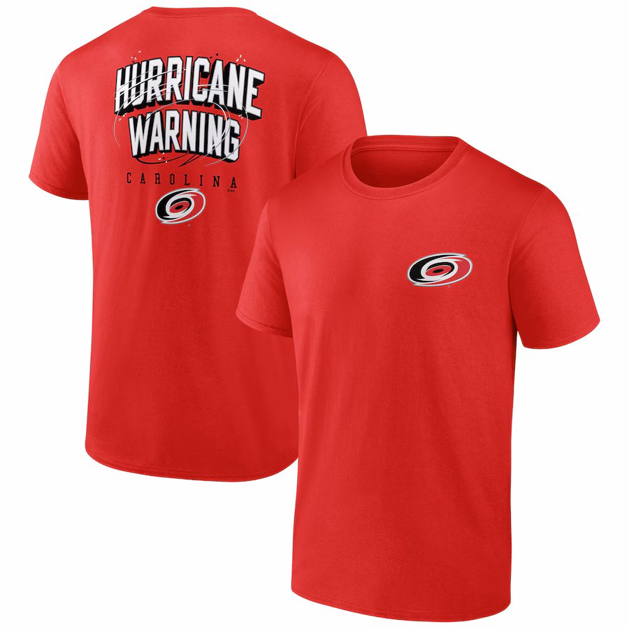 Men's Carolina Hurricanes Red Bring It T-Shirt - Jersey