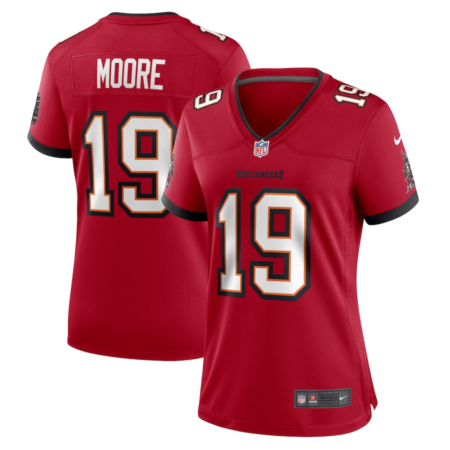 Women's Tampa Bay Buccaneers David Moore Nike  Red  Game Jersey - Jersey