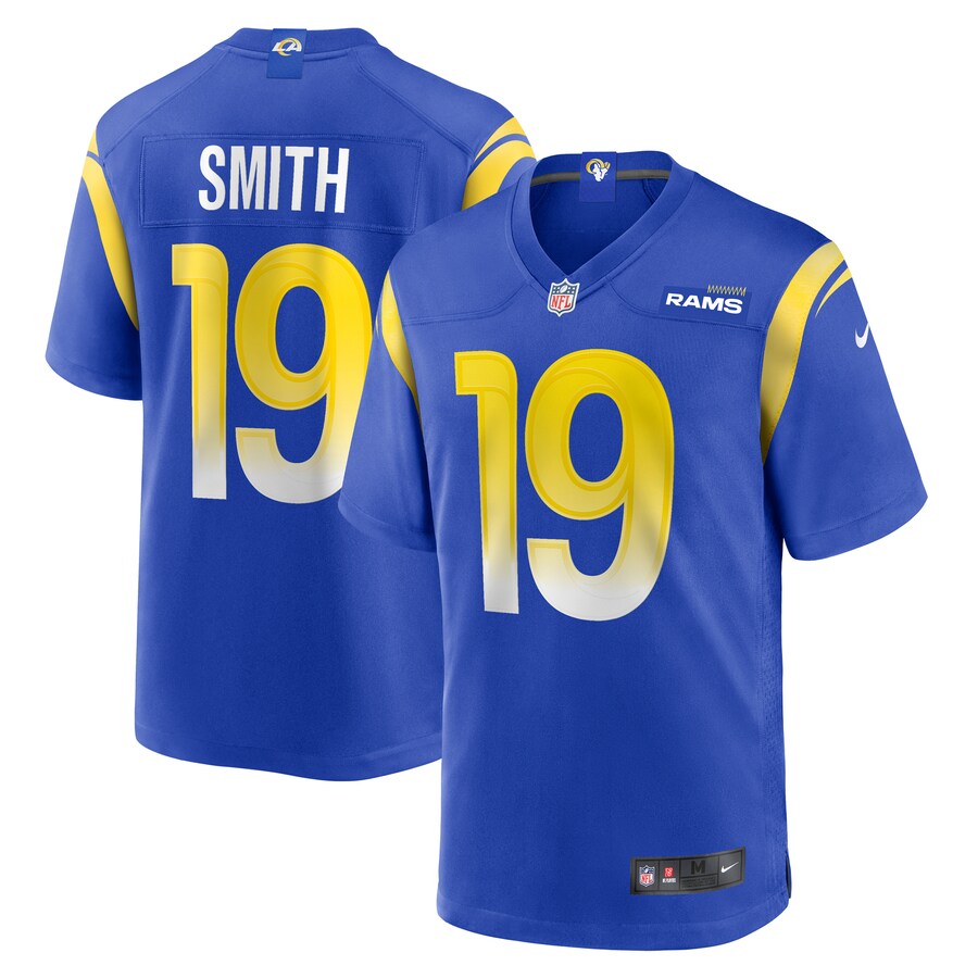 Men's Los Angeles Rams Xavier Smith Nike Royal Home Game Jersey - Jersey