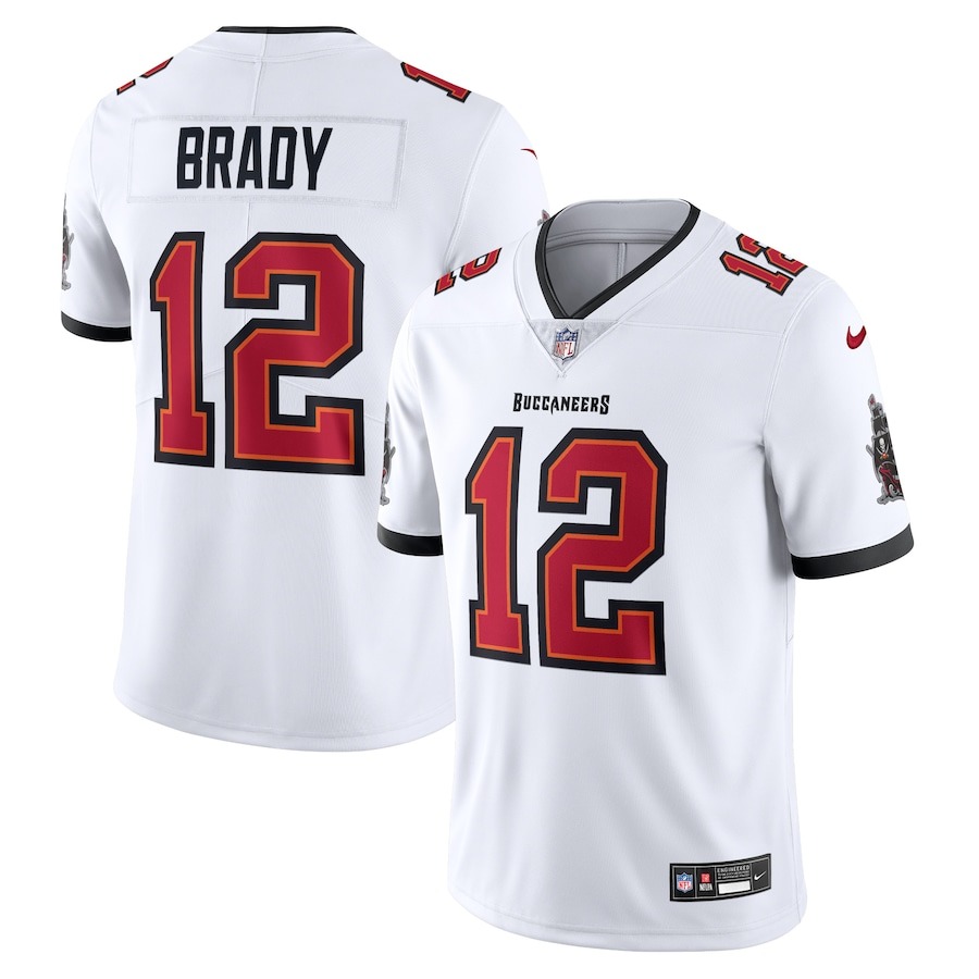 Men's Tampa Bay Buccaneers Tom Brady Nike White  Vapor Untouchable Limited Jersey - Jersey