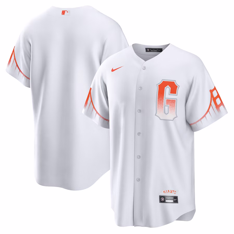 Men's San Francisco Giants Nike White City Connect Replica Jersey - Jersey
