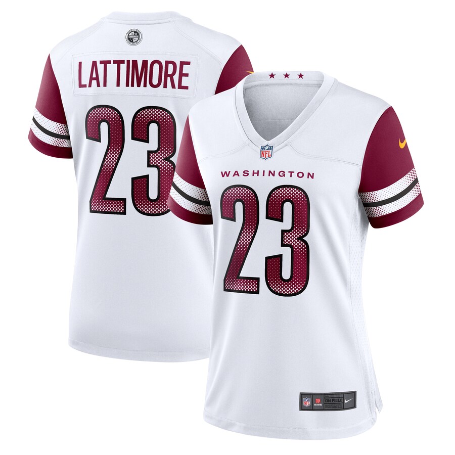 Women's Washington Commanders Marshon Lattimore Nike White Game Jersey - Jersey