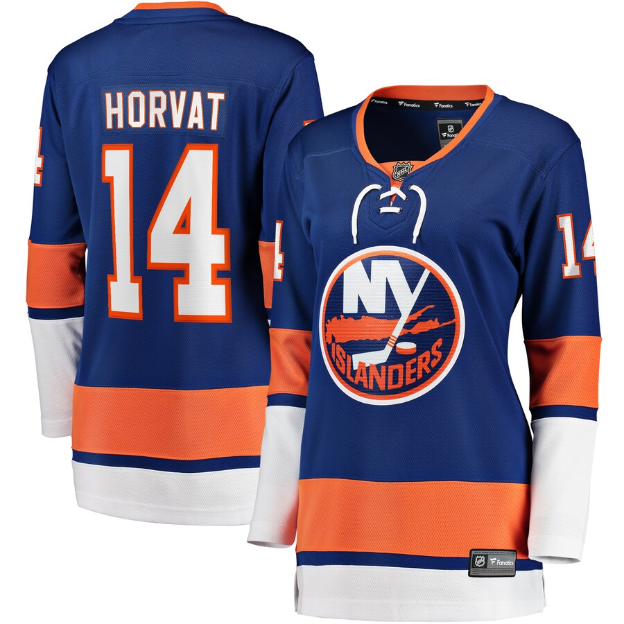 Women's New York Islanders Bo Horvat Fanatics Branded Blue Home Breakaway Jersey - Jersey