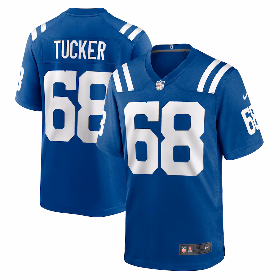 Men's Indianapolis Colts Dalton Tucker Nike Royal Game Jersey - Jersey
