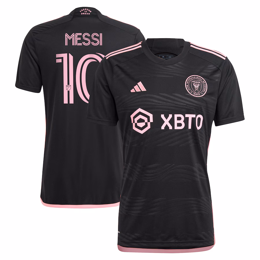 Men's Inter Miami CF Lionel Messi adidas Black 2023 La Noche Replica Jersey - Jersey