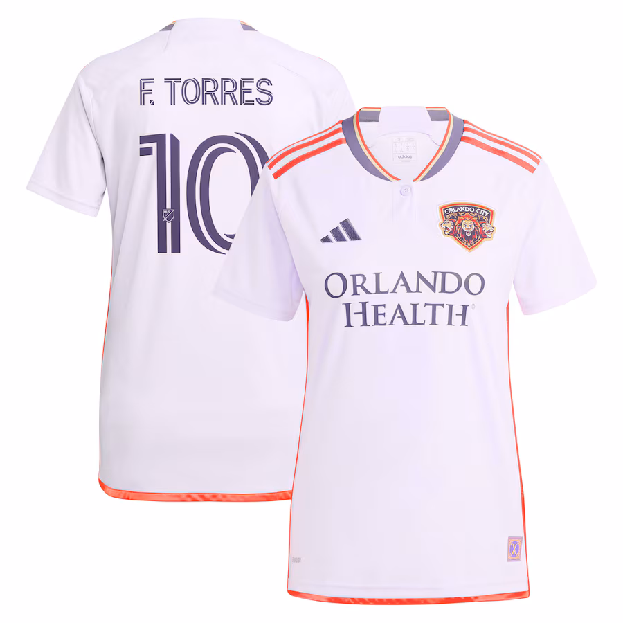 Women's Orlando City SC Facundo Torres adidas Purple 2024 Legacy Kit Replica Player Jersey - Jersey