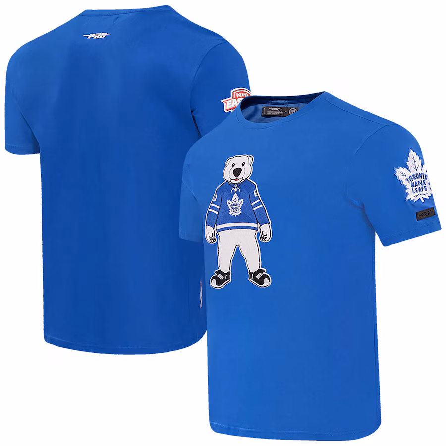Men's Toronto Maple Leafs Pro Standard Blue Mascot T-Shirt - Jersey
