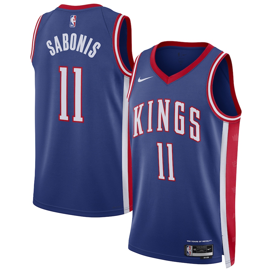 Unisex Sacramento Kings Domantas Sabonis Nike Blue 2024/25 Swingman Player Jersey - City Edition - Jersey