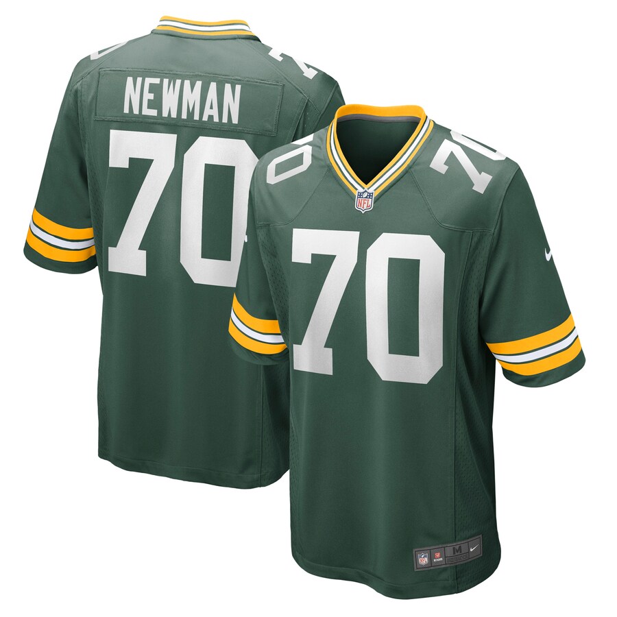 Men's Green Bay Packers Royce Newman Nike Green Game Jersey - Jersey