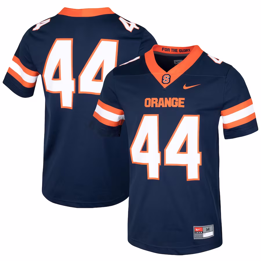 #44 Syracuse Orange Nike Football Jersey - Navy - Jersey