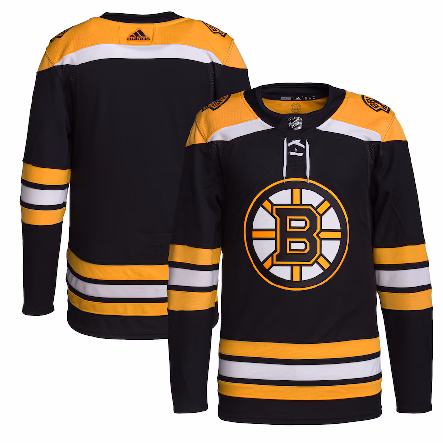 Men's Boston Bruins adidas Black Home Primegreen Authentic Jersey - Jersey