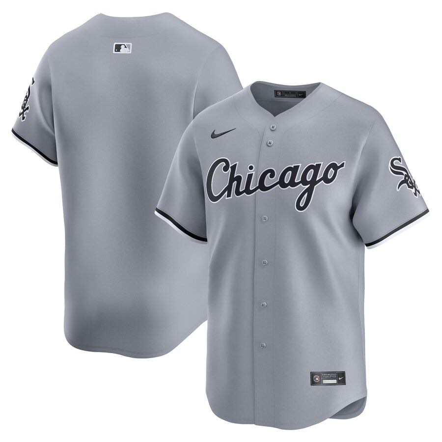Men's Chicago White Sox  Nike Gray Road Limited Jersey - Jersey