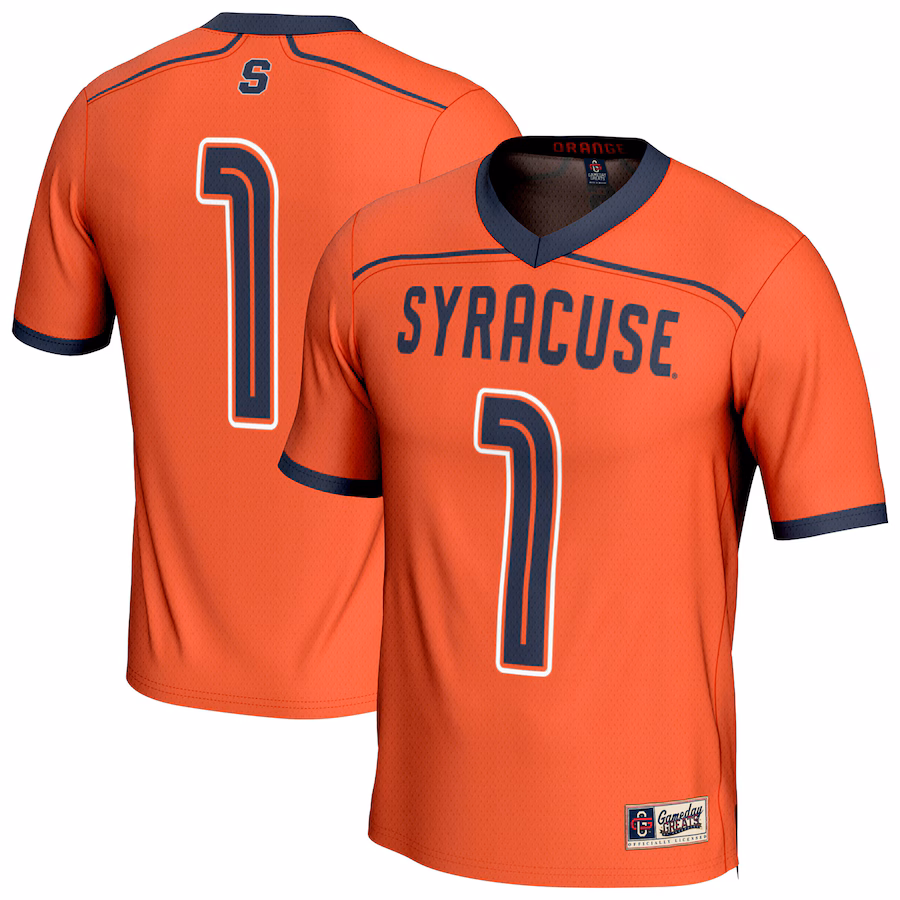 Adult GameDay Greats #1 Orange Syracuse Orange Lightweight Lacrosse Fashion Jersey - Jersey