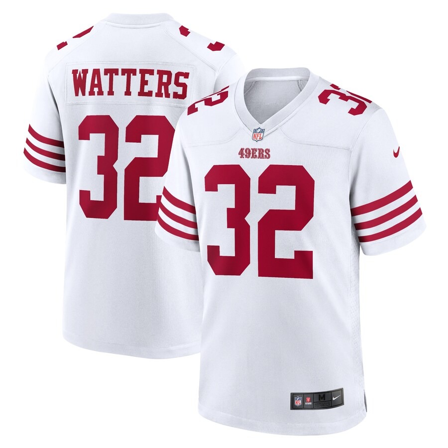 Men's San Francisco 49ers Ricky Watters Nike White Retired Player Game Jersey - Jersey