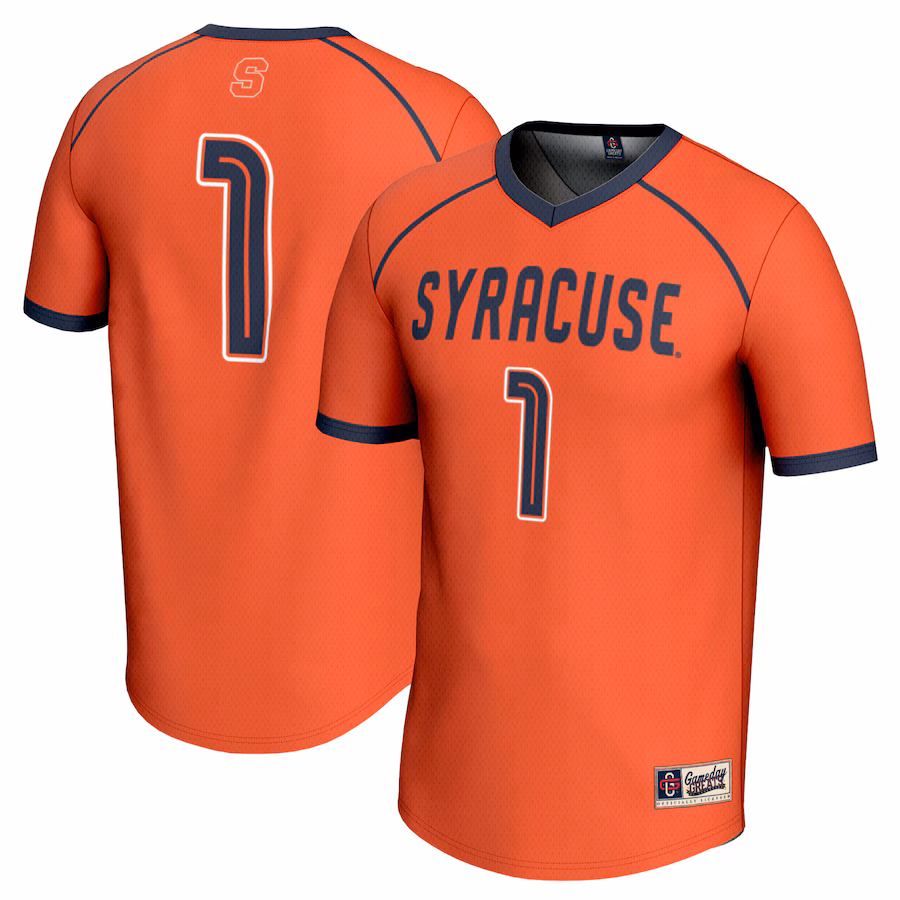 #1 Syracuse Orange GameDay Greats Unisex Lightweight Women's Lacrosse Jersey - Orange - Jersey