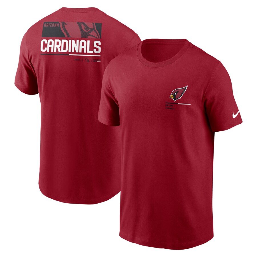 Men's Arizona Cardinals Nike Cardinal Team Incline T-Shirt - Jersey