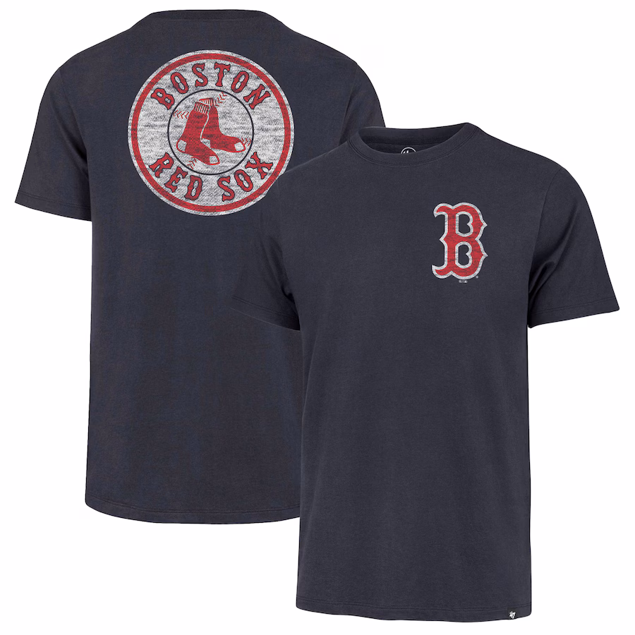 Men's Boston Red Sox '47 Navy Open Field T-Shirt - Jersey