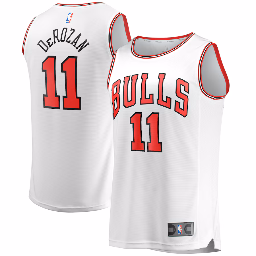 Youth Chicago Bulls DeMar DeRozan Fanatics White Fast Break Replica Jersey - Association Edition - Jersey