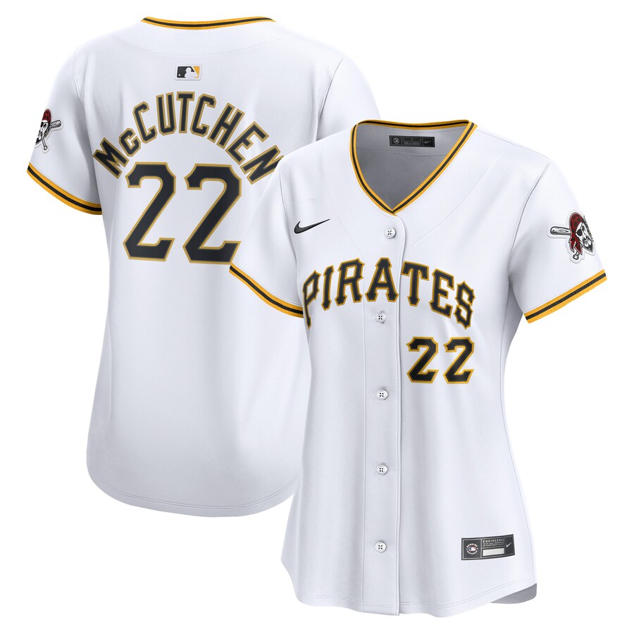 Women's Pittsburgh Pirates Andrew McCutchen Nike White Home Limited Player Jersey - Jersey