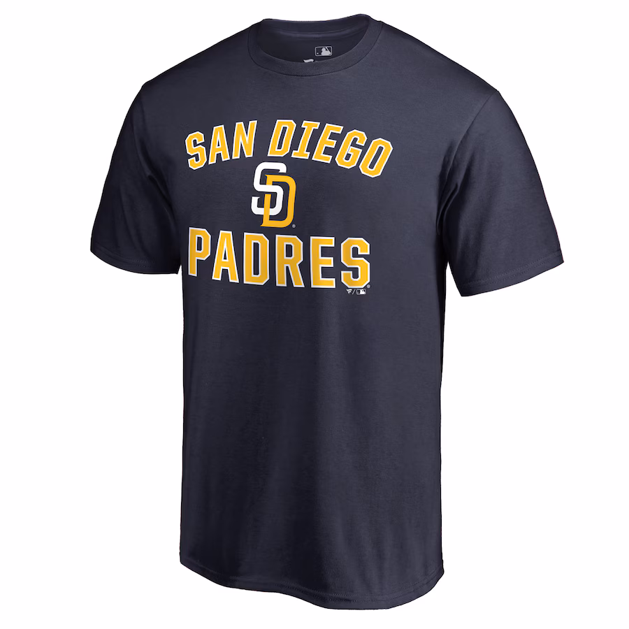 Men's San Diego Padres Navy Victory Arch T-Shirt - Jersey