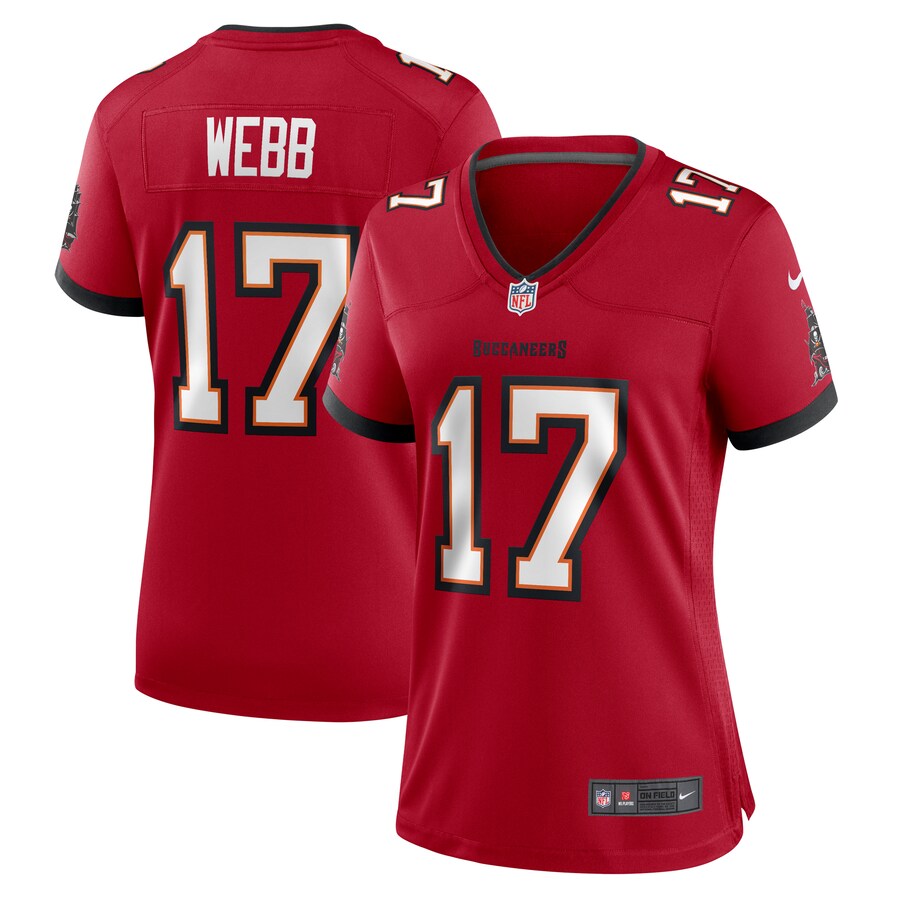 Women's Tampa Bay Buccaneers Raleigh Webb Nike  Red  Game Jersey - Jersey