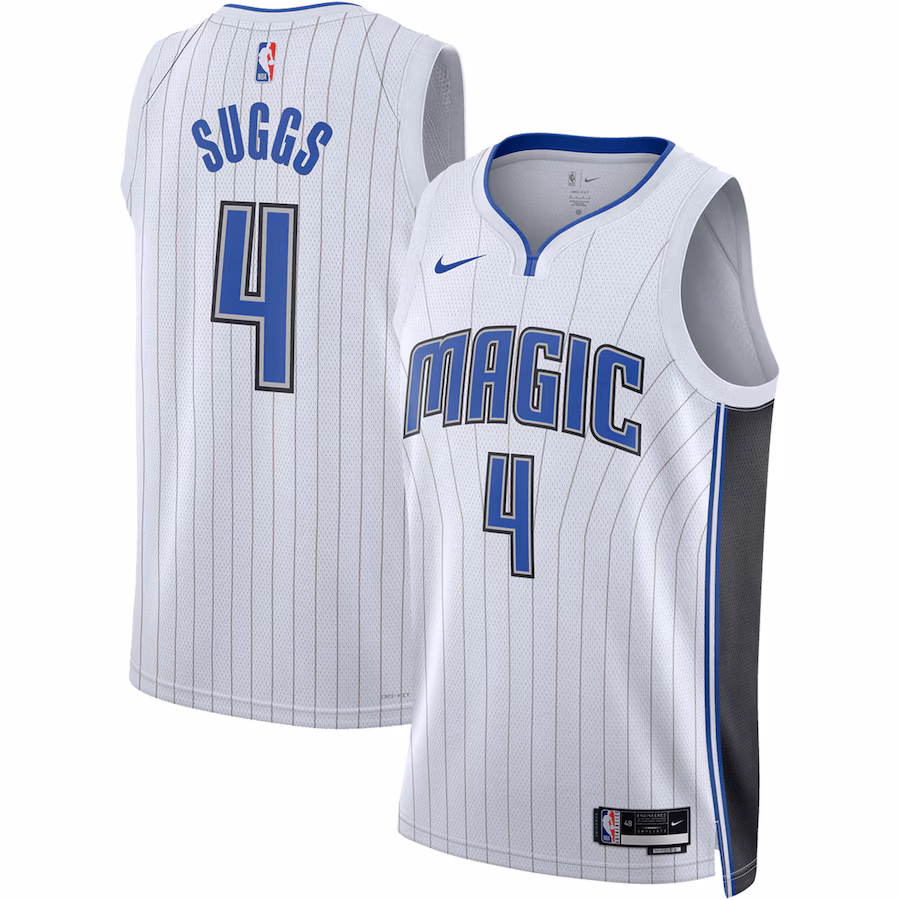 Unisex Orlando Magic Jalen Suggs Nike White Swingman Jersey - Association Edition - Jersey