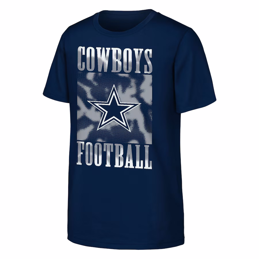 Youth Dallas Cowboys  Navy Garage Hero T-Shirt - Jersey