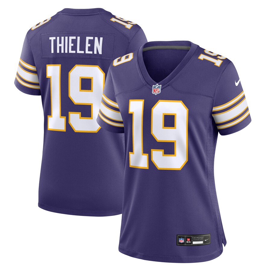 Women's Minnesota Vikings Adam Thielen Nike Purple Alternate Player Jersey - Jersey