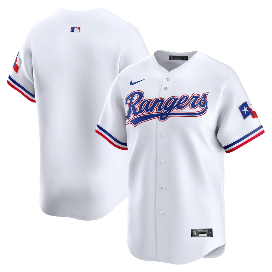 Youth Texas Rangers Nike White Home Limited Jersey - Jersey