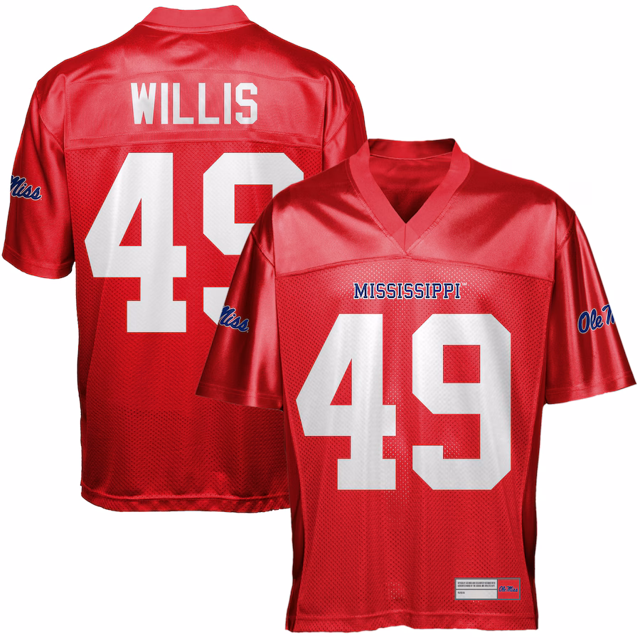 Patrick Willis Ole Miss Rebels Football Jersey - Cardinal - Jersey