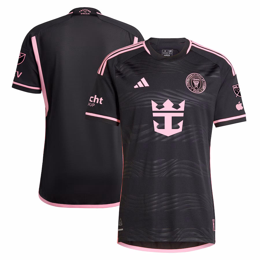 Men's Inter Miami CF  adidas Black 2024 La Noche Authentic Jersey - Jersey