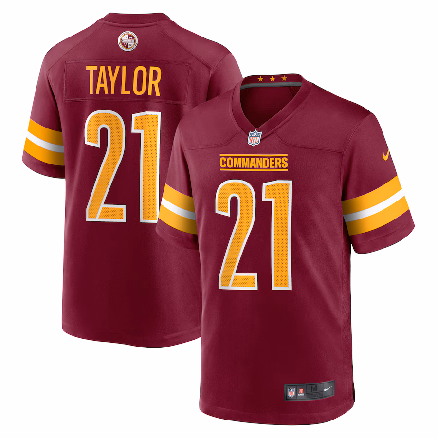 Men's Washington Commanders Sean Taylor Nike Burgundy Retired Player Game Jersey - Jersey