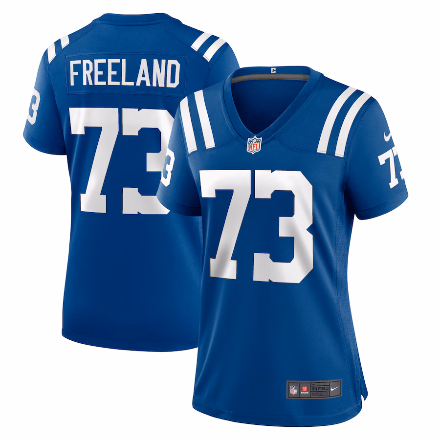Women's Indianapolis Colts Blake Freeland Nike  Royal Team Game Jersey - Jersey