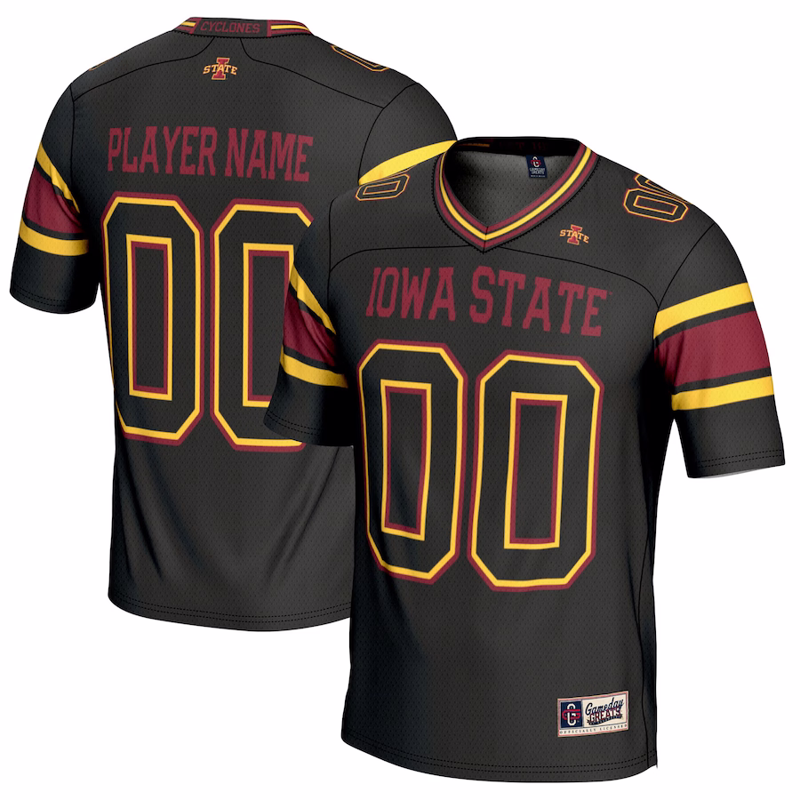 Iowa State Cyclones GameDay Greats Youth NIL Pick-A-Player Football Jersey - Black - Jersey