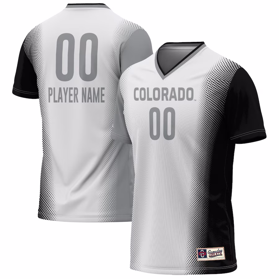 Colorado Buffaloes GameDay Greats Youth Lightweight Pick-A-Player NIL Women's Soccer Jersey - White - Jersey