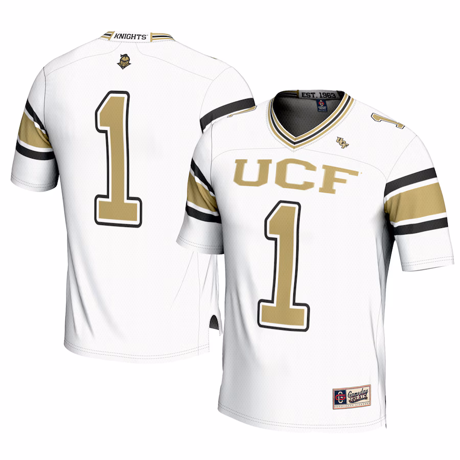 Youth GameDay Greats #1 White UCF Knights Football Jersey - Jersey