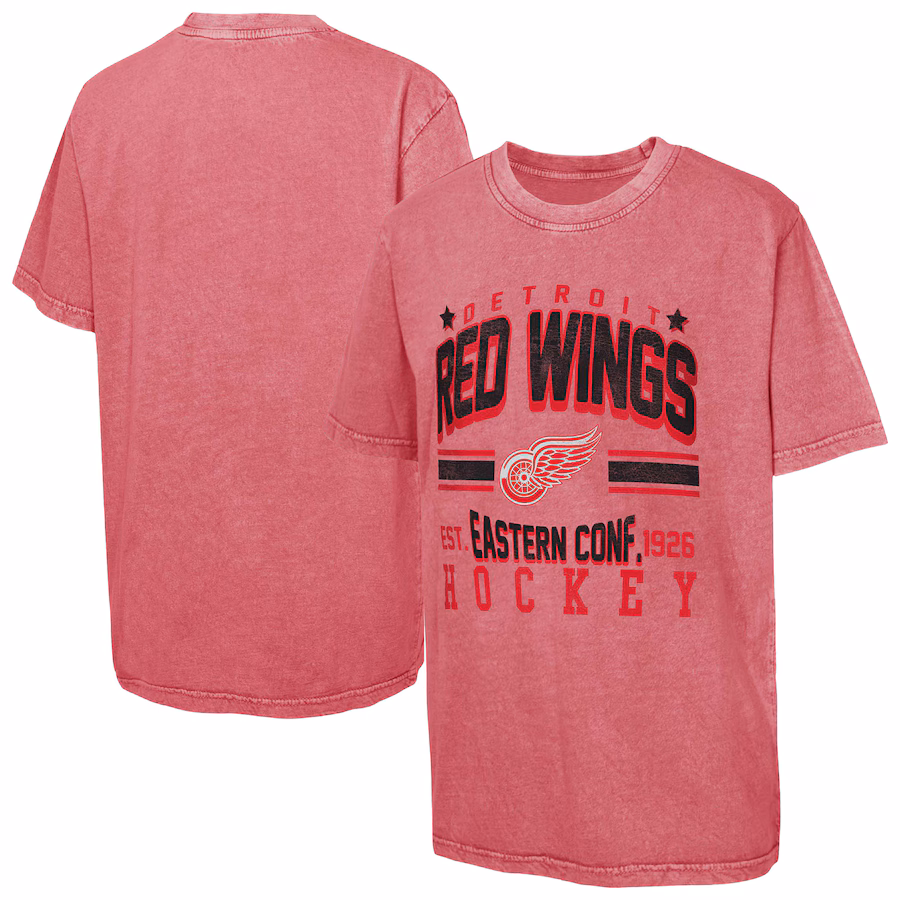Youth Detroit Red Wings Red Sure Short T-Shirt - Jersey
