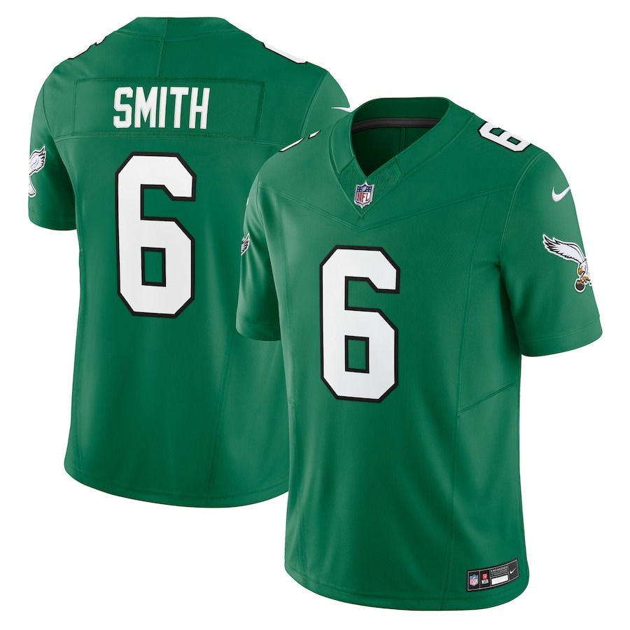 Men's Philadelphia Eagles DeVonta Smith Nike Kelly Green Vapor F.U.S.E. Limited Jersey - Jersey
