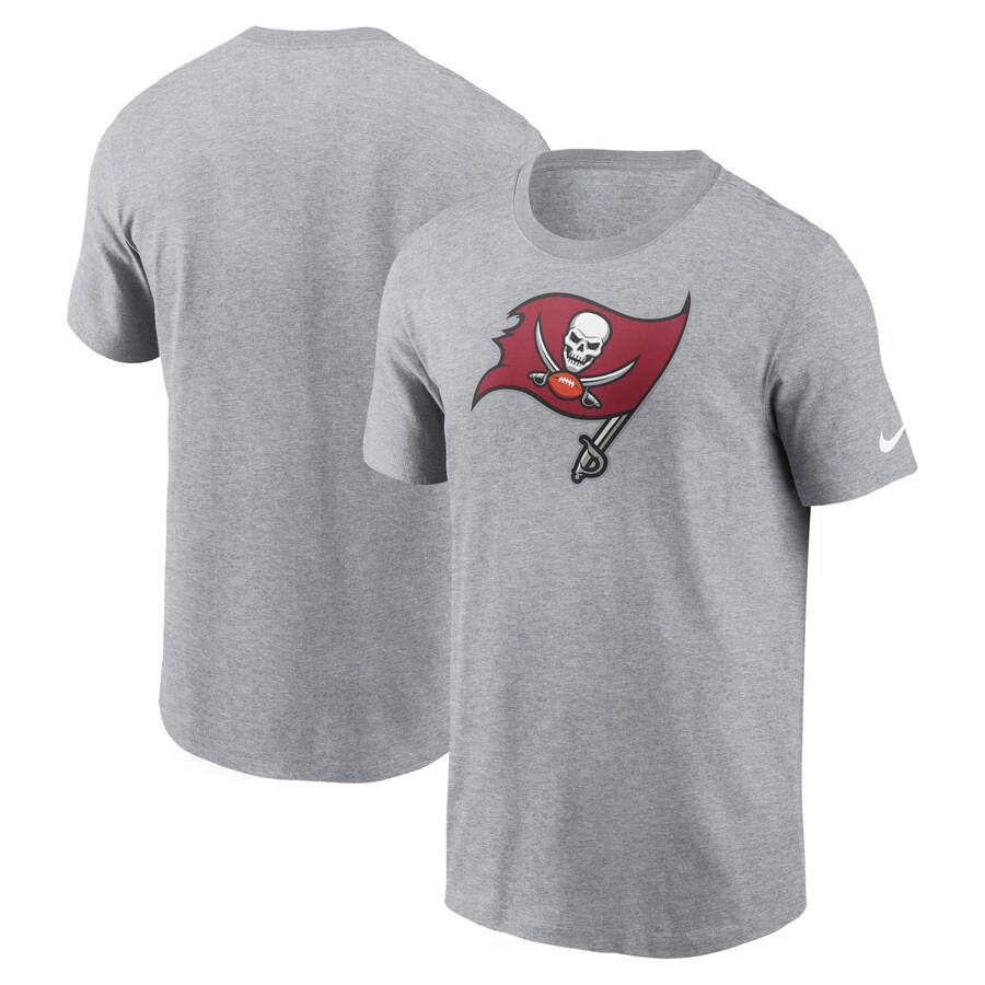 Men's Tampa Bay Buccaneers  Nike Gray Logo Essential T-Shirt - Jersey