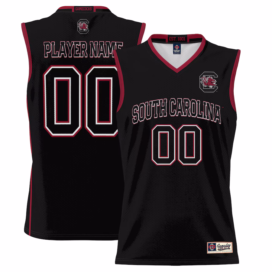 South Carolina Gamecocks GameDay Greats Unisex Lightweight NIL Pick-A-Player Basketball Jersey - Black - Jersey