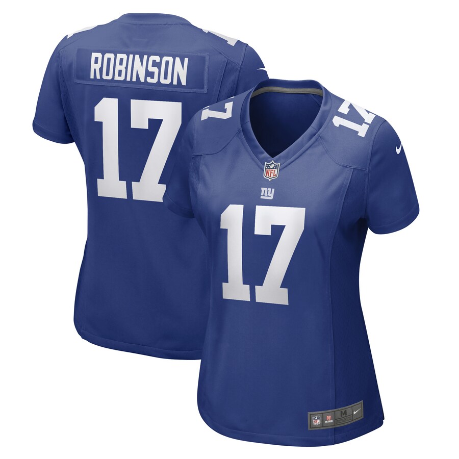 Women's New York Giants Wan'Dale Robinson Nike Royal Game Player Jersey - Jersey