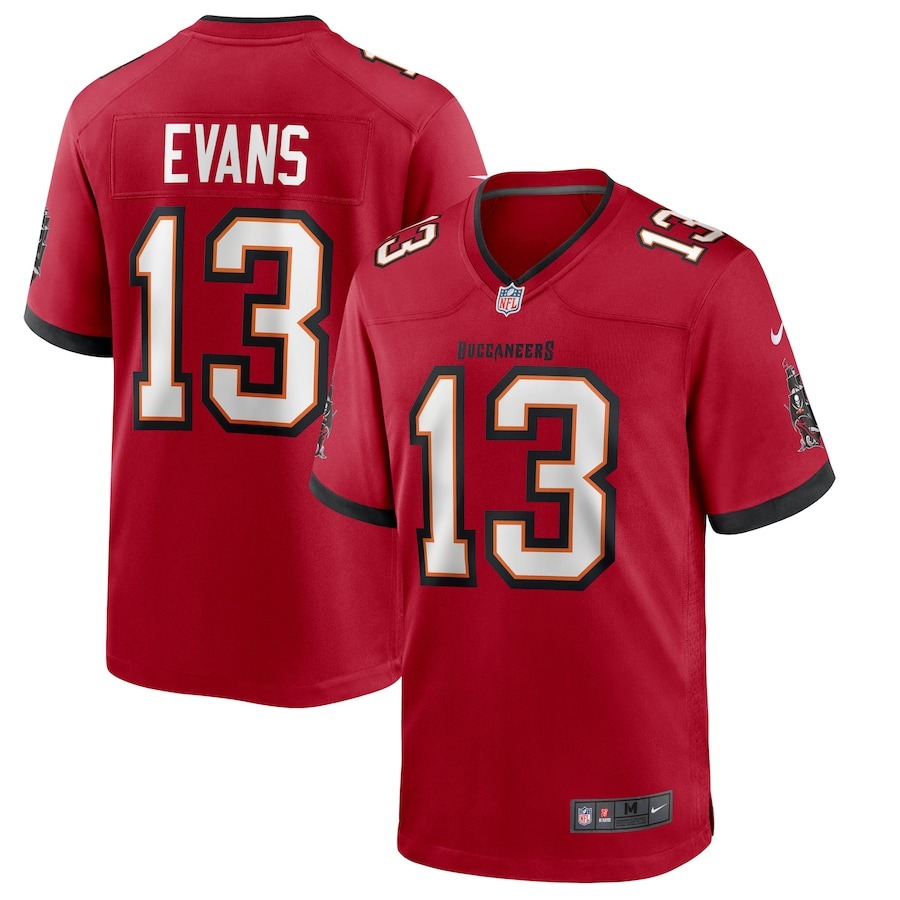 Men's Tampa Bay Buccaneers Mike Evans Nike Red Game Jersey - Jersey