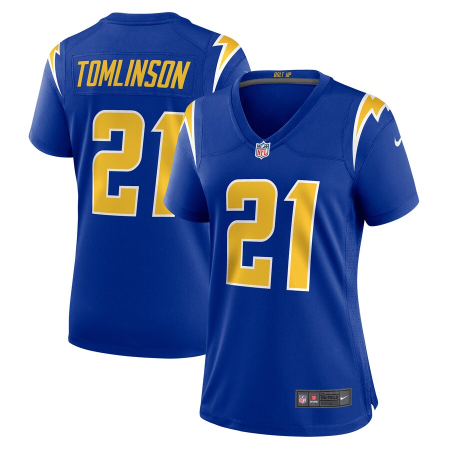 Women's Los Angeles Chargers LaDainian Tomlinson Nike Royal Retired Game Jersey - Jersey