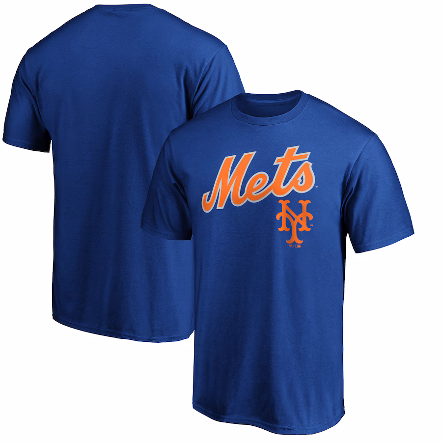 Men's New York Mets Royal Cooperstown Collection Wahconah Team T-Shirt - Jersey